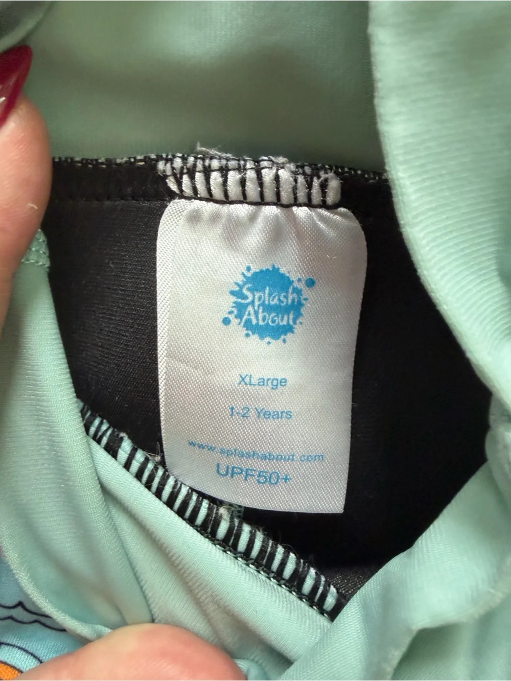 Splash About Noah’s Ark Print Reusable Swim Diaper Cover Set